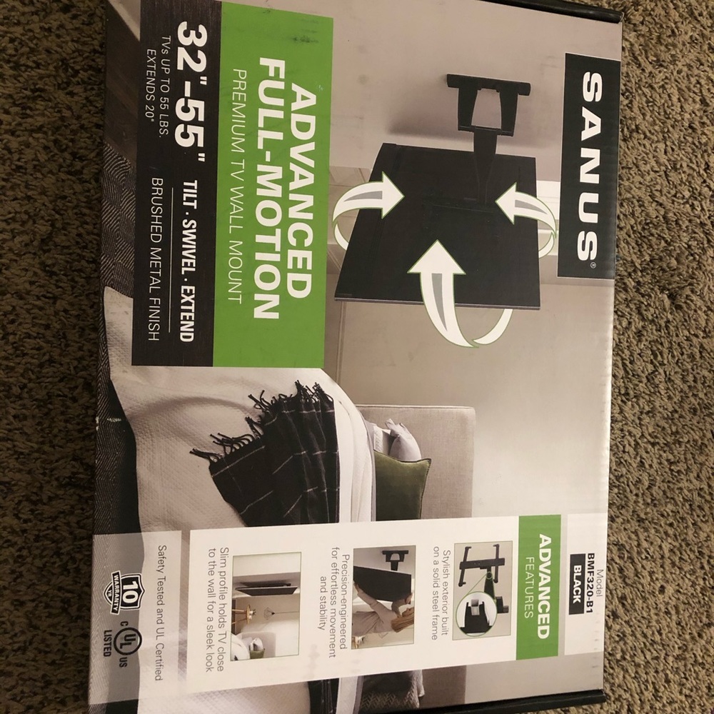 sanus tv mount